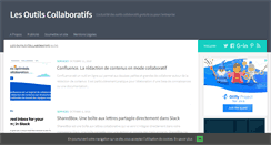 Desktop Screenshot of outilscollaboratifs.com